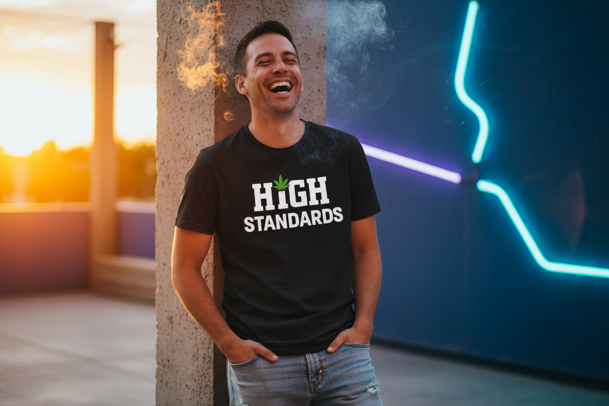 HIGH STANDARS shirt chill vibes